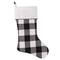 Haute Decor HangRight™ 20" Black & White Buffalo Check Stocking, 4ct.